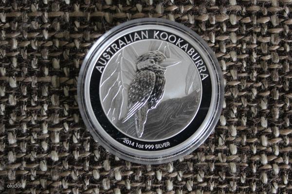 Кукабарра СЕРЕБРЯНАЯ монета 1 унция (фото #1)