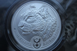1 oz 5 Rand South African Big Five Silver coins (6 foto / 9)