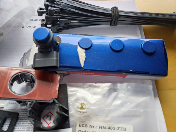 ORIGINAAL HONDA JAZZ 14-20 TAGUMISE PARKIMISANDURI KOMPLEKT,