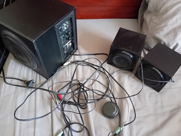 Speedlink kõlarid ja subwoofer
