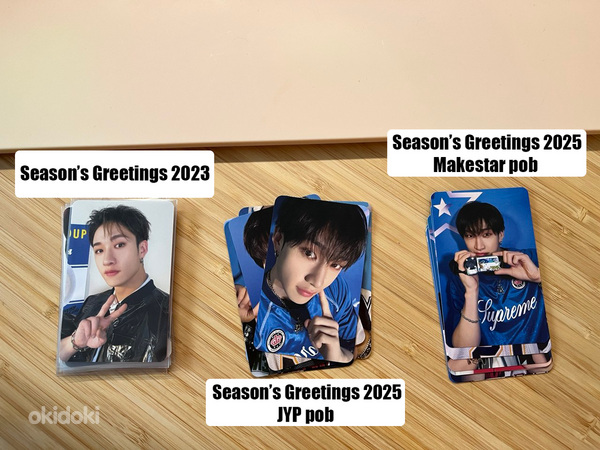 Stray Kids Seasons Greetings photocard sets SKZ