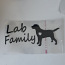 Наклейка lab family (фото #1)