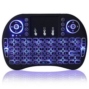 Juhtmevaba Mini Air Mouse klaviatuur puuteplaadiga (5 foto / 8)