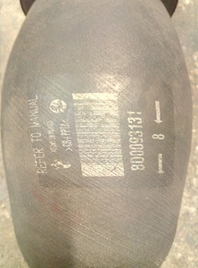 E60. E61 Õhkpadi, tagasild, tavaline (2 foto / 3)