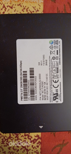 Samsung SSD 256 Gb (foto #1)