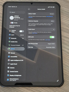 Apple iPad mini 7th gen Wi-Fi+Cellular (2024) 128GB A17 Pro (1 foto / 2)