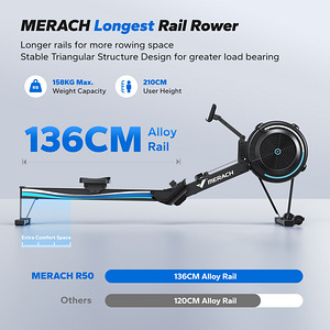 MERACH R50 super alternatiiv Concept2 sõudeergomeeter (3 foto / 3)