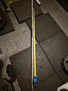 Jõusaali varustus, kang 165cm ja raskused 0.5-10kg (3 foto / 4)