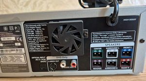Samsung CHT-350. Combo DVD+VHS+Radio. 5.1 kodukinokomplekt. (4 foto / 10)