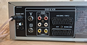 Samsung CHT-350. Combo DVD+VHS+Radio. 5.1 kodukinokomplekt. (5 foto / 10)