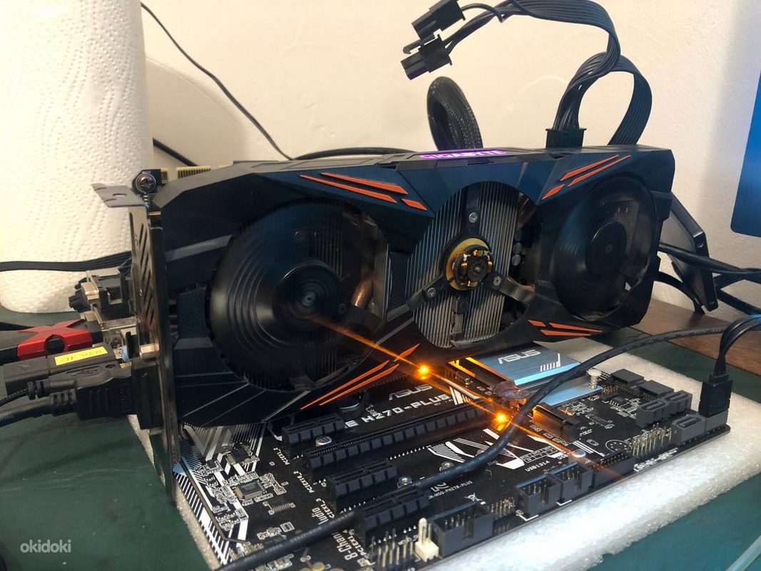 GeForce 1070 Ti — Гигабайт - Tallinn - Комплектующие, запчасти ...
