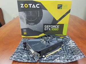 ZOTAC GTX 1060 Mini, ZT-P10610A-10L, 3GB (1 foto / 1)