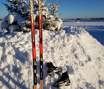 Лыжи ATOMIC и ботинки SNS Salomon
