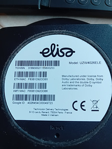 Elisa Elamus Digibox UZW4026ELE (2 foto / 2)