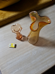 Tarbeklaasi vaasid "kurekell" (2 foto / 2)