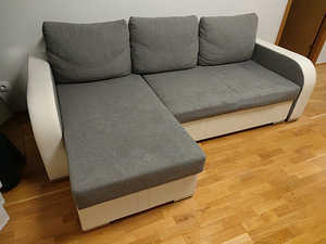 Lahtikäiv nurgadiivanvoodi pesukastiga (3 foto / 6)