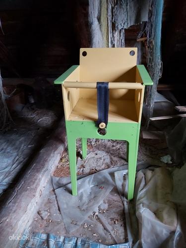 Laste söögitool puidust - puidust tool (foto #1)
