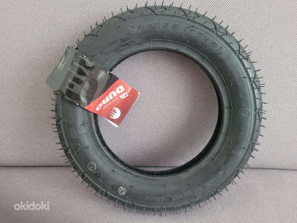 Внешняя резина/шина колеса коляски 10x2 (54-152) (фото #1)