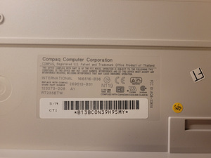 Uus retro klaviatuur Compaq 166516-B36 (4 foto / 6)