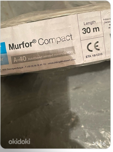 Müügil ehitusmaterjalid