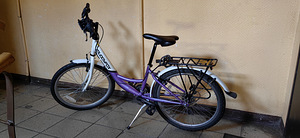 Велосипед Muddyfoh Voyager 24 Grl71 White/purple 24 Inch
