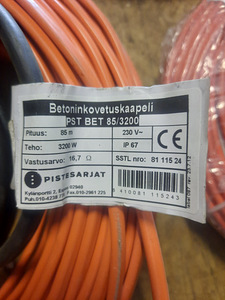 Põrandaküttekaablid nii sise- kui välistingimustes (2 foto / 4)