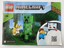 LEGO Minecraft - Крипер и Оцелот - 21156