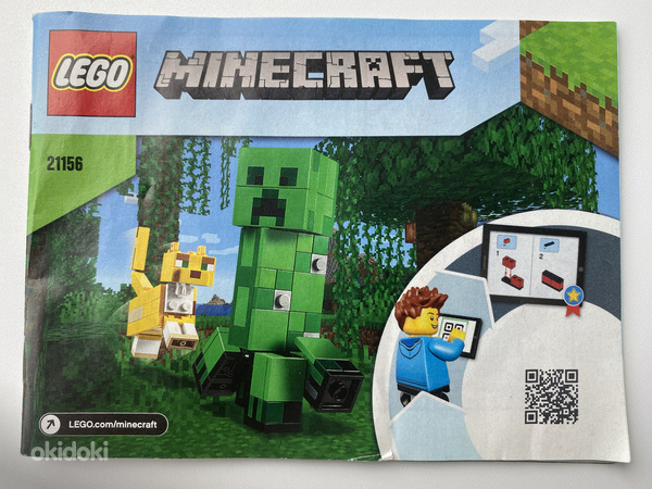 LEGO Minecraft - Крипер и Оцелот - 21156 (фото #1)
