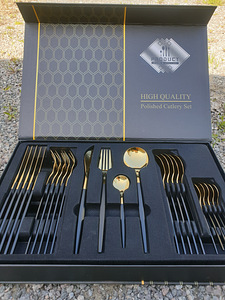 Uus söögiriistade komplekt. Noad,kahvlid,lusikad. (2 foto / 2)