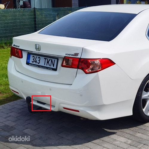Honda Accord Type S bamperi haakekonksu kate 08L90-TL0-600B