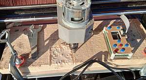 3D GRB cnc3018Pro фрезерный станок, гравёр лазер 30x18x3cm (2 фото из 10)