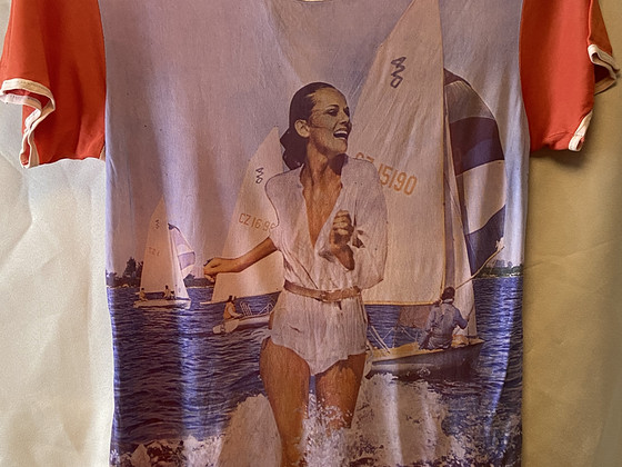 Naiste retro T-särk