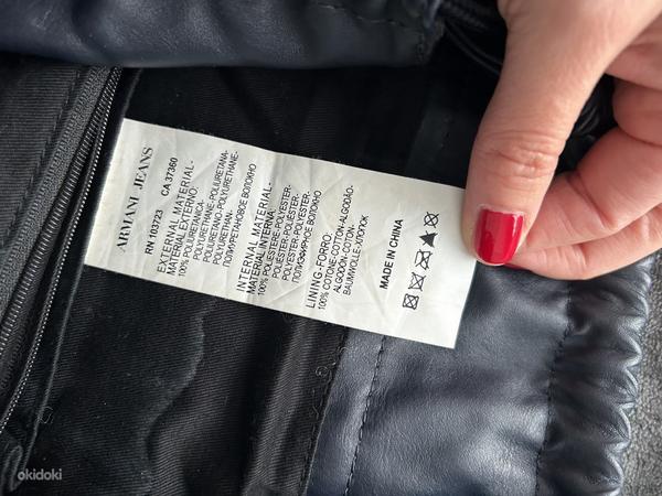 Кожаный рюкзак armani Jeans, оригинал (фото #6)