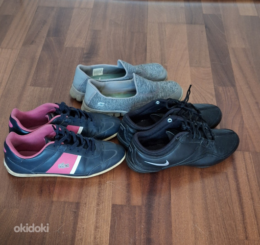 Обувь р.37 Nike, Lacoste, Skechers