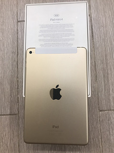 Apple Ipad Mini 4 золотой Wi-Fi + сотовая связь