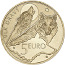 Словакия 5 евро 2021 - Волк в банковской капсуле (фото #1)
