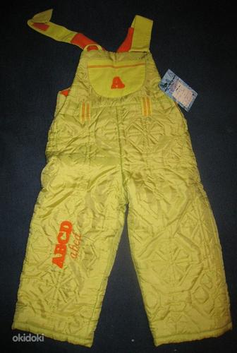 Новые штаны с флисовой подкладкой, размер 92 (фото #1)