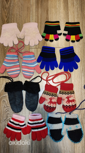Laste Kindad ja sõrmikud / детские варежки и перчатки (фото #5)