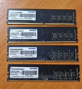 Patriot DDR4 2666MHz 8GB x4 (1 foto / 2)