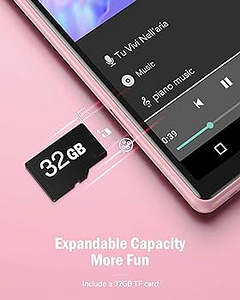AGPTEK WiFi MP4-mängija T05 (rose) UUS! (3 foto / 4)