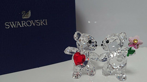 SWAROVSKI happy bears together / kujukesed 2tk. (UUS) (1 foto / 3)