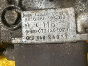 Volvo 740/940 kõrgsurvepump 072130107T (1 foto / 3)
