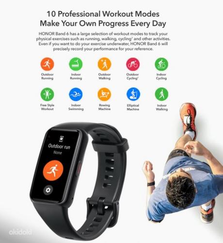 Huawei Honor Band 6 НОВЫЙ смарт-часы / smart-watch (фото #6)