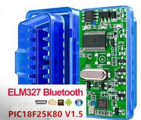 ELM327 v.1.5 bluetooth OBD2 диагностический адаптер PIC-чип