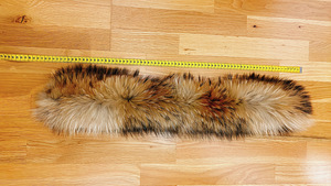 Naturaalne karusnahk kapuutsi serva 75 x 18 cm. Uus (1 foto / 6)