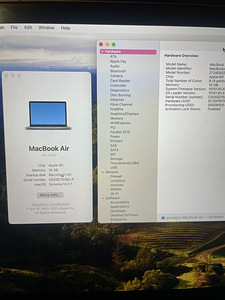 Macbook Air M1 2020/16 GB RAM/256 SSD (2 foto / 5)