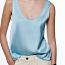 Атласная рубашка Zara, размер M (фото #1)
