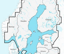 Kaart Navionics 44XG / EU644L Läänemeri jne + uuendused