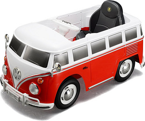 Laste elektriauto Volkswagen Bus Sinine (2 foto / 8)