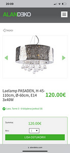Müüa kaks laelampi (3 foto / 3)
